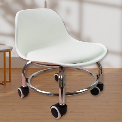 Heavy Duty Round Rolling Stool with Wheels Pedicure Stool (1 pc) Signaturekarts