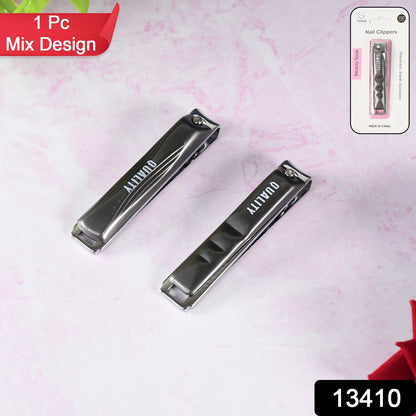Stainless Steel Folding Portable Large Nail Clippers with Nail File (1 Pc) signaturekarts