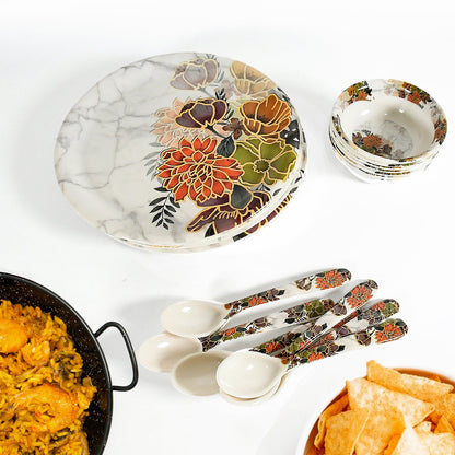 Dream 18-Piece Plastic Dinner Set signaturekarts
