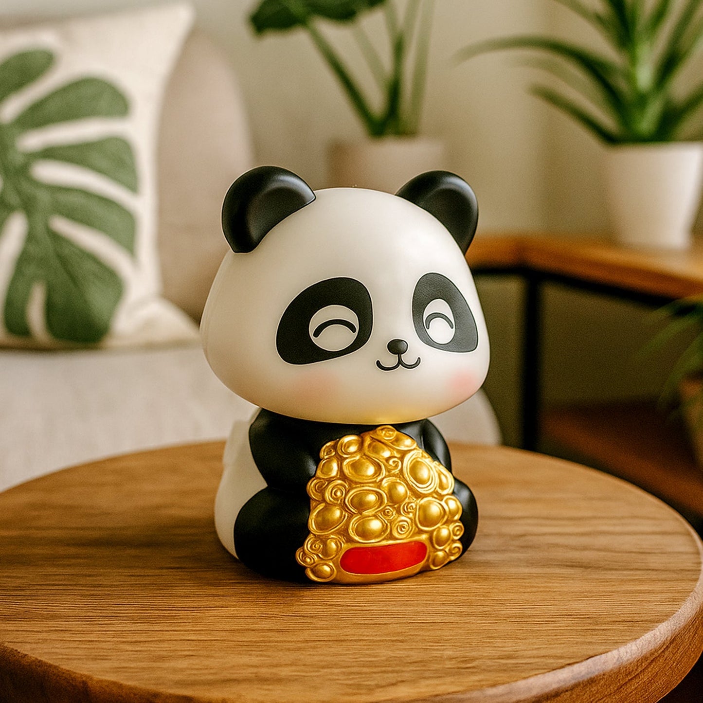 Solar Powered Moving Panda Car Dashboard Decoration – 1 Pc Signaturekarts