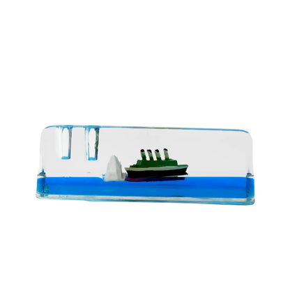Car Interior Dashboard Decoration Floating Water Cruiser Ship (1 Pc) signaturekarts