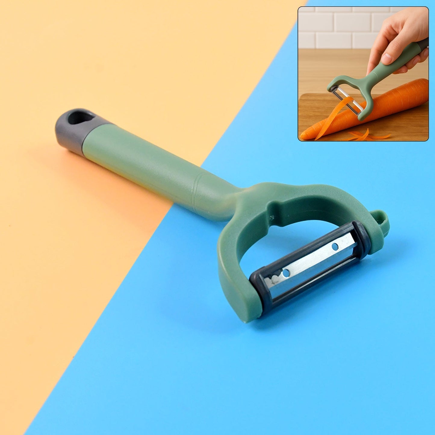 Apex Premium Ergonomic Vegetable Fruit Peeler (1 Pc) signaturekarts