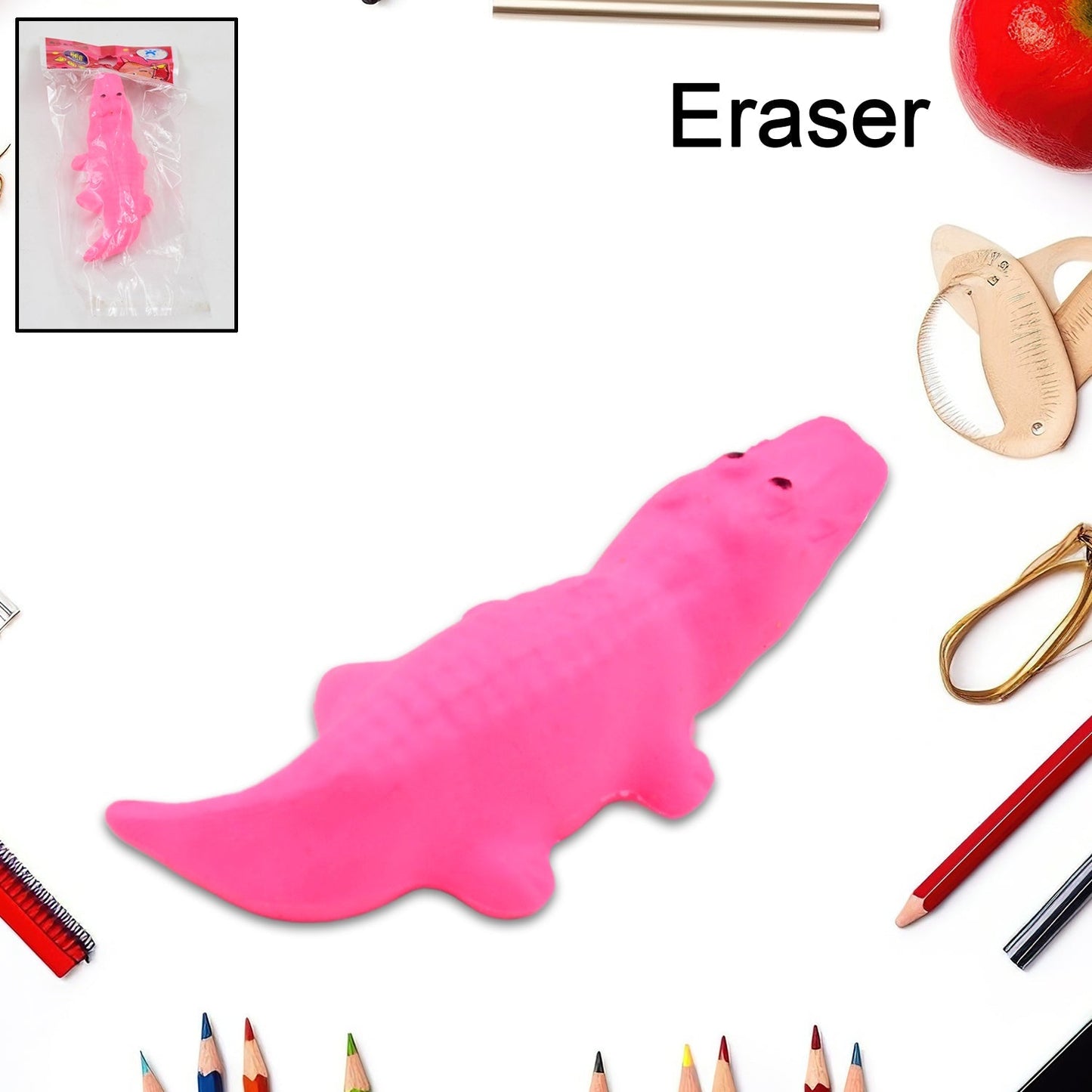 Animal Design Eraser (1 Pc / Mix Design) Signaturekarts