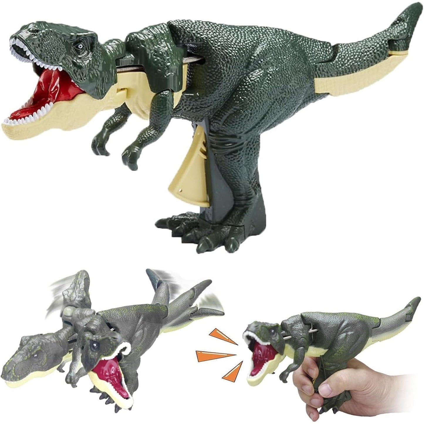 Dinosaur Roaring Toys Trigger Model with Sound Lighting Moving 3+ Years 1 Pc signaturekarts