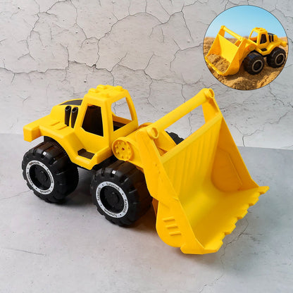 Funwoods Friction-Powered Front Loader / Bulldozer Toy - (1 Pc) signaturekarts
