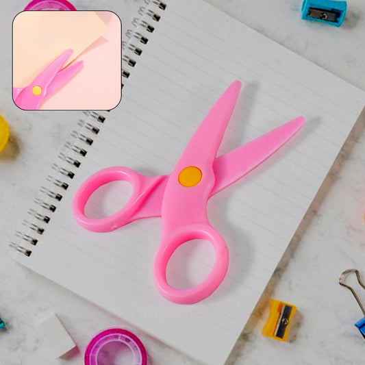 Child-Safe Plastic Scissors Set for Toddlers & Preschool Kids - Art & Craft Supplies Your Brand