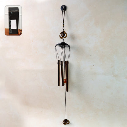 Metal Wind Chime with Om Symbol (1 Pc) signaturekarts