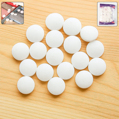 Premium Naphthalene Mothballs & Cupboard Deodorizer Tablets (1 Packet / 20 Gm) signaturekarts