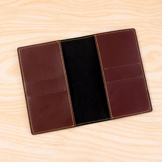 PU Leather Multipurpose Card Holder & Slim Travel Wallet (1 Pc) The Morsignaturekarts