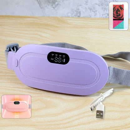Rechargeable Smart Warm Palace Belt, Period Massager (1 Pc) signaturekarts