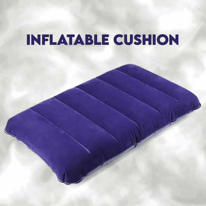 Velvet Air Inflatable Travel Pillow (Blue) Signature Kart