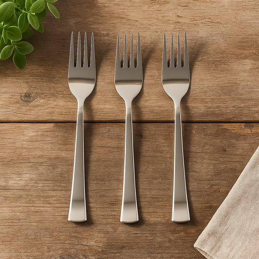 Premium Stainless Steel Dinner Fork - (3 Pc / Set) signaturekarts