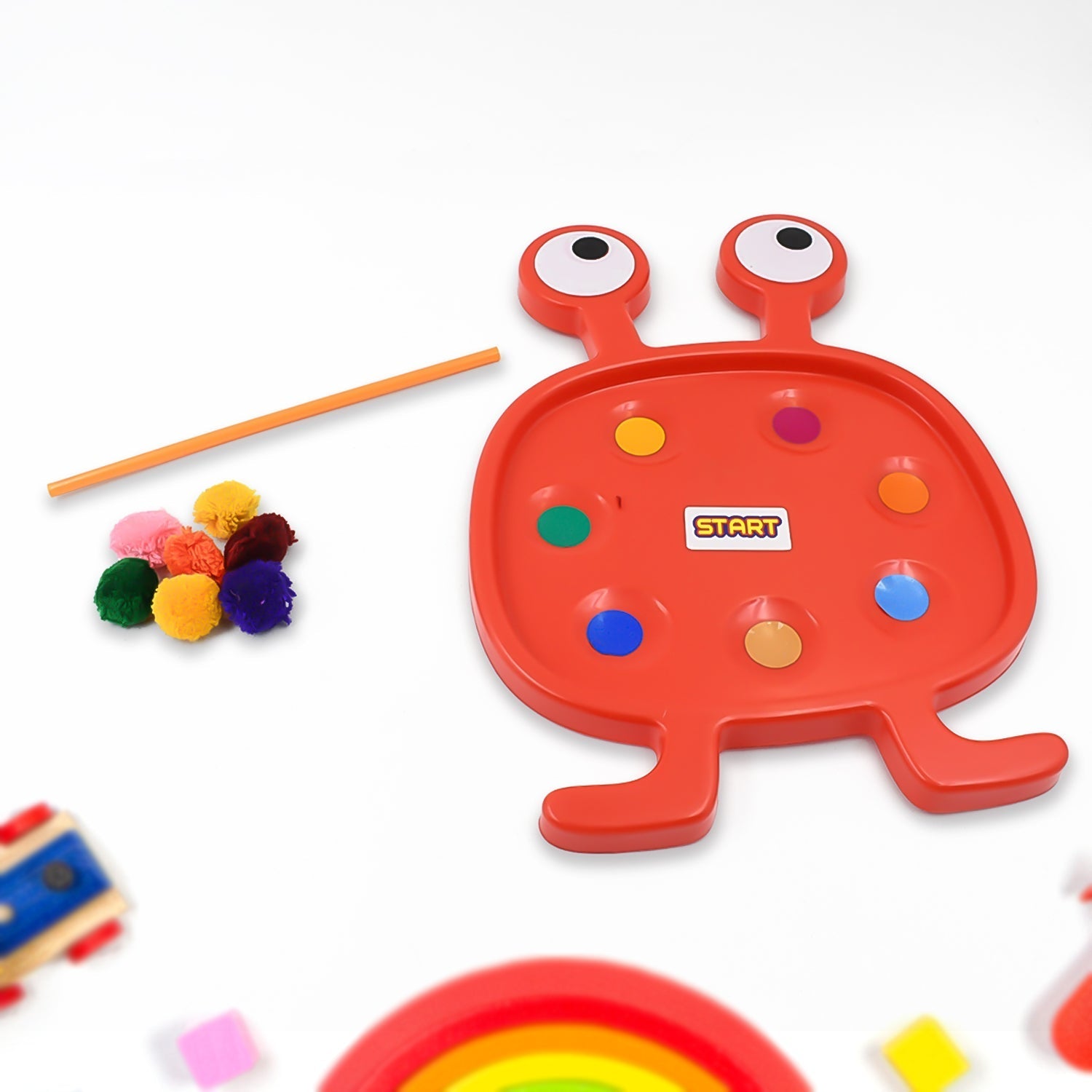 Fu Fu Monster Plastic Toy for Kids Set Signaturekarts