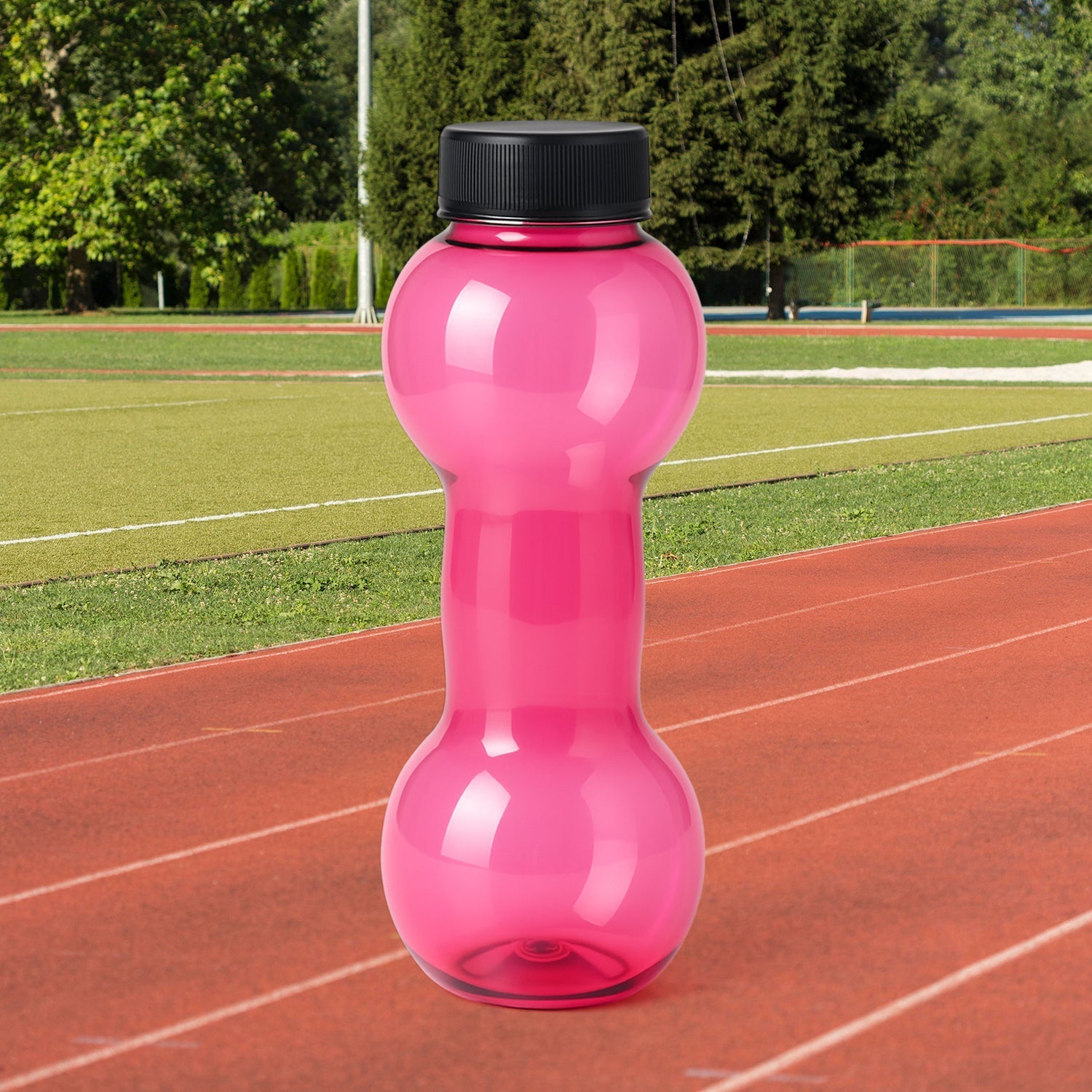 Plastic water Dumbbells Bottle Signature Kart