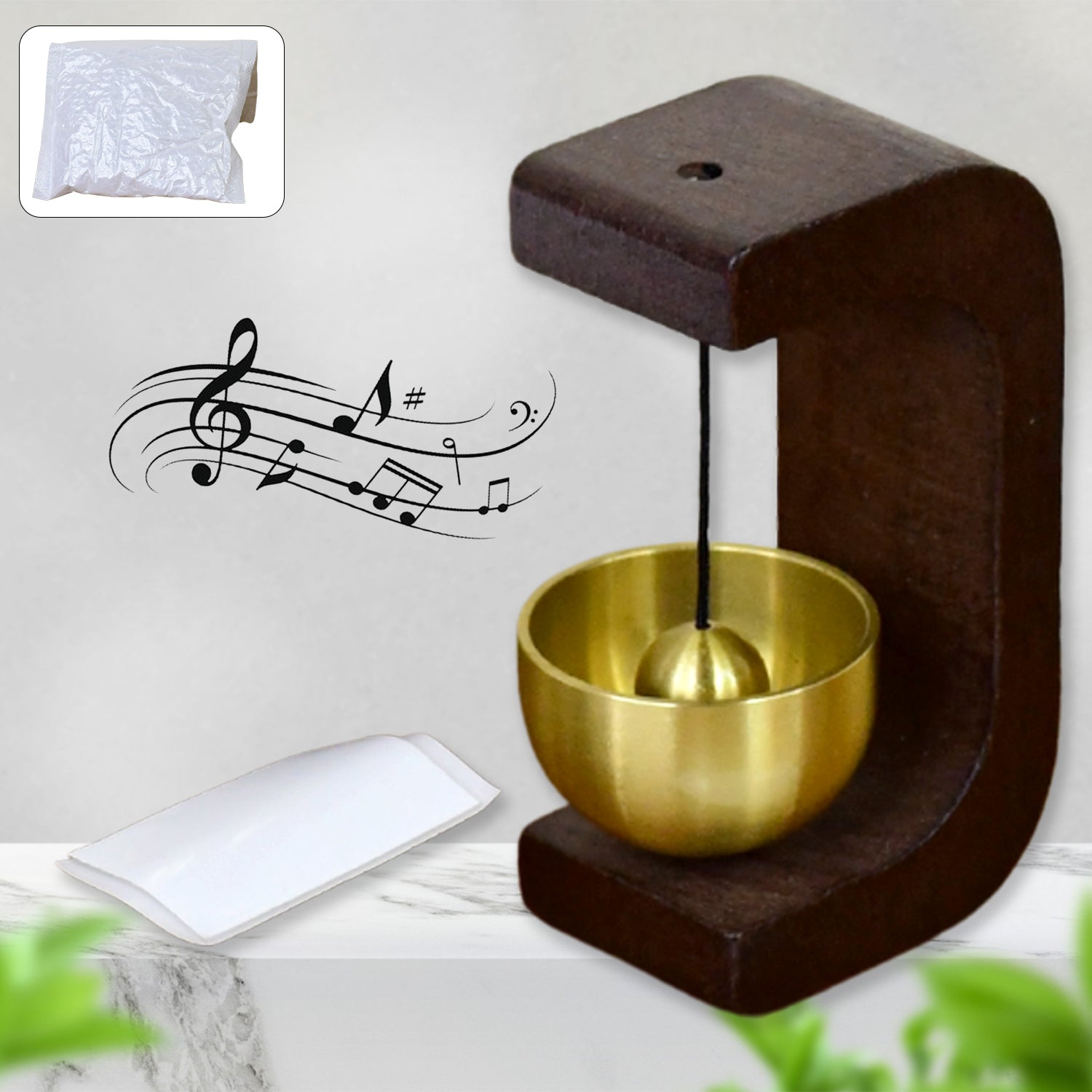 Premium Desktop Japanese-Style Zen Bell (1 Pc) signaturekarts