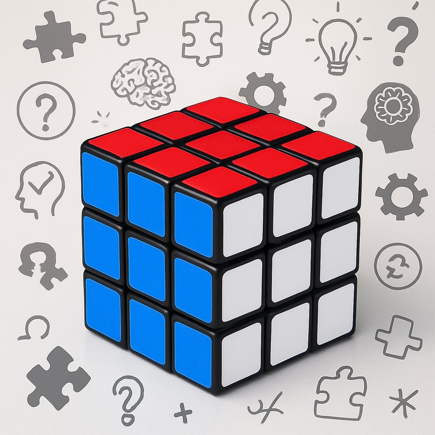 3x3x3 Puzzle Cube Multicolor | 3d puzzles game | rubick cube puzzle cubes | Signature Kart