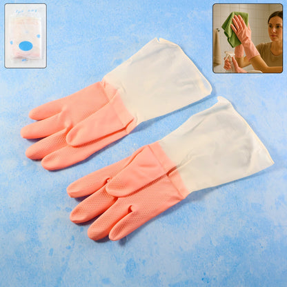 Small Size Reusable Household Cleaning Gloves (1 Pair) signaturekarts