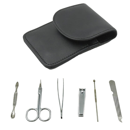 6-in-1 Professional Nail Care Kit: Clippers, Scissors & More Nail (Travel or Home) signaturekarts
