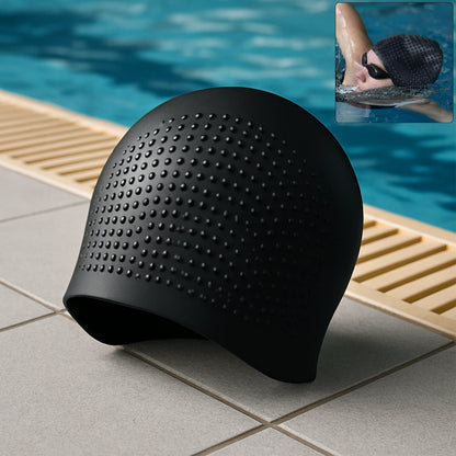 Knx Premium Silicone Waterproof Swimming Cap (1 Pc) Signature kart
