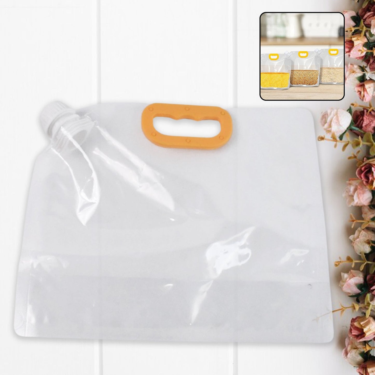 Airtight Refrigerator Storage Bags Food Storage Bag (30x24Cm / 1 pc) Signature kart
