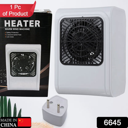 Warm Wind Room Heater 220V Heater For Office & Bedroom Use Heater Signaturekarts