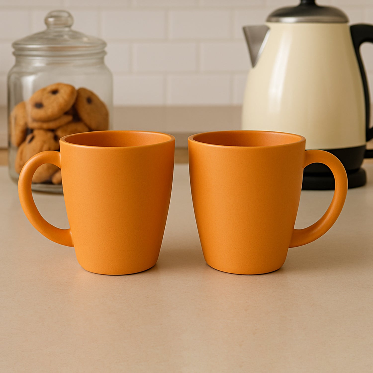 Konvex Premium Coffee and Tea Mugs (2 Pc / 350ML) signaturekarts