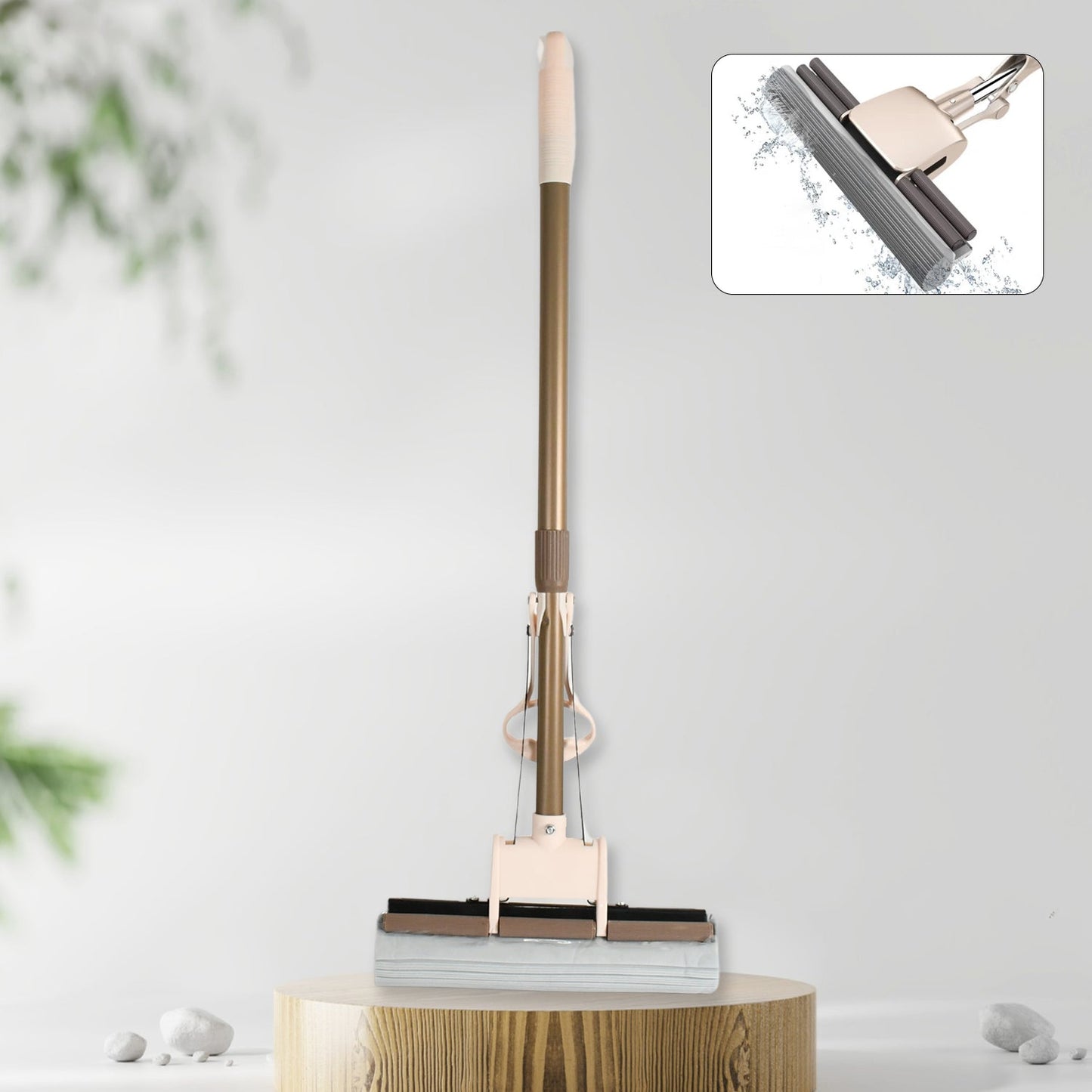 Sponge Mop Super absorbent Sponge-head-self-cleaning miracle-mop signaturekarts