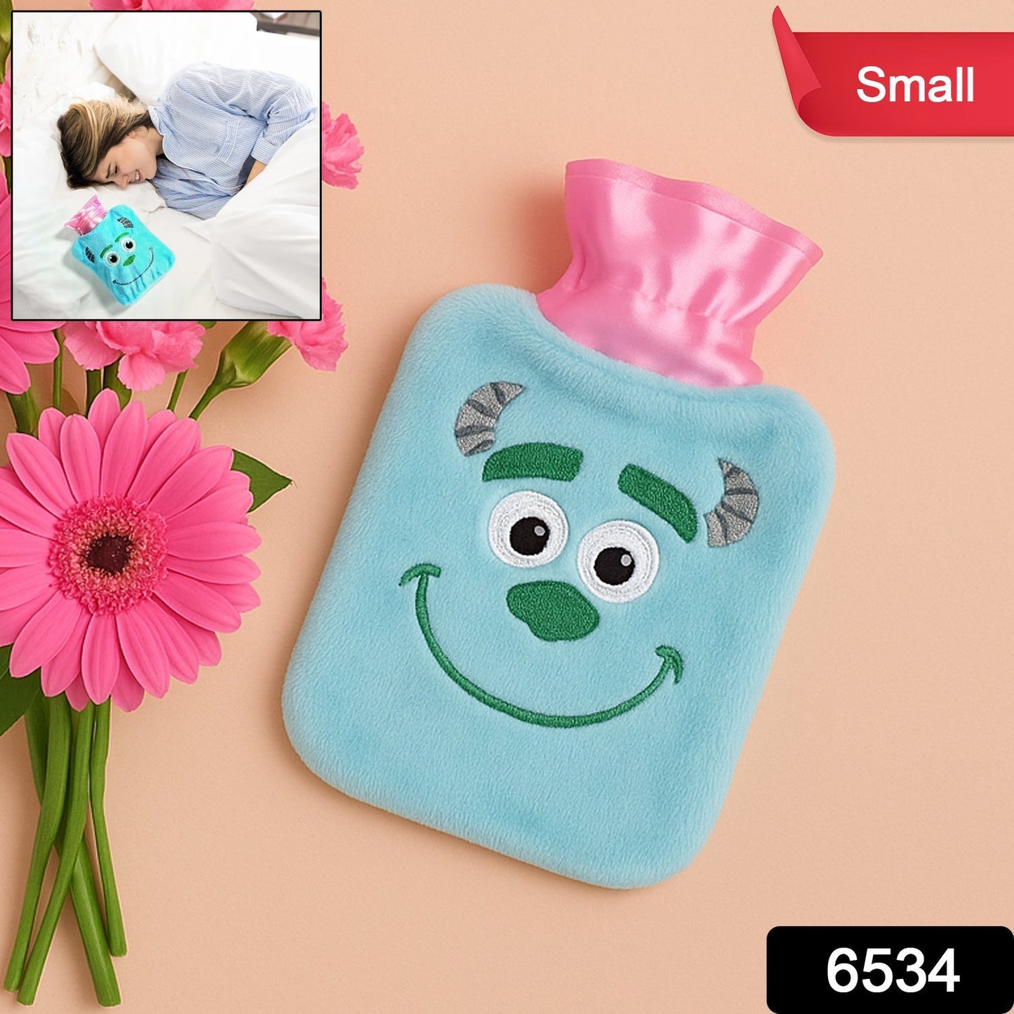 Small Hot Water Bag for Pain Relief (1 Pc / Mix Color) Signaturekarts