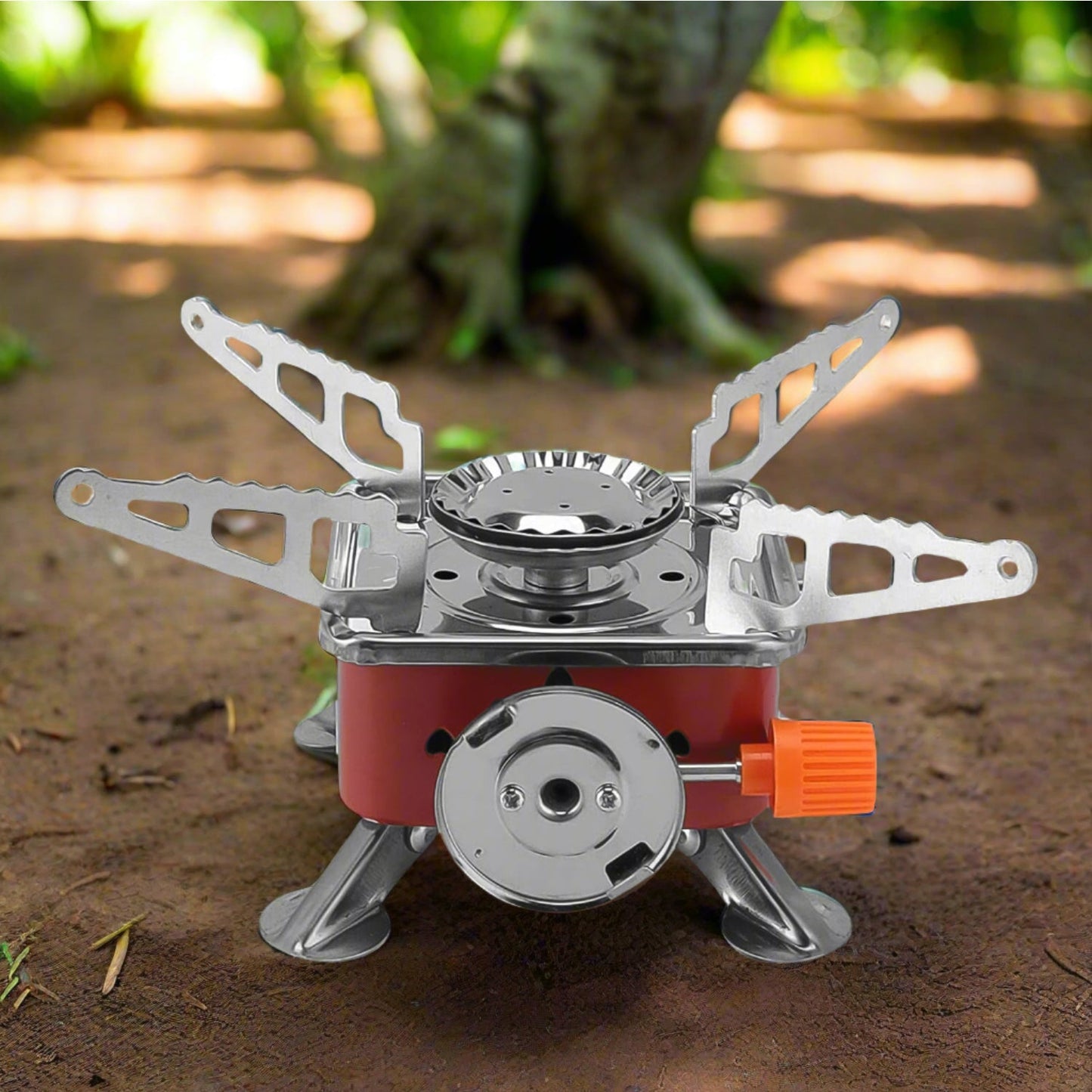 Mini Square Camping Stove, 2800W (1 Pc) signaturekarts