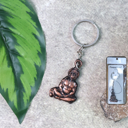 Hanuman Metal Keychain Set (2 Pc Mix Design) signaturekarts
