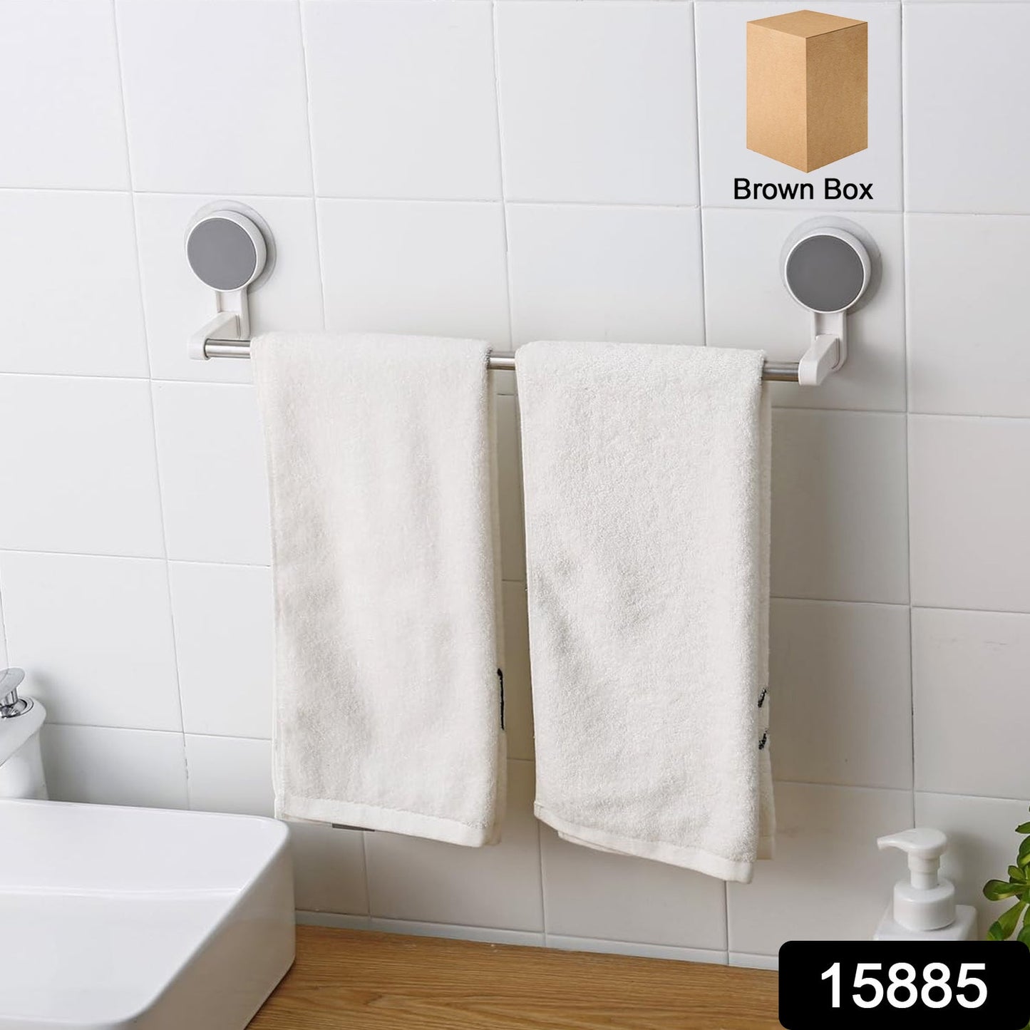 Self-Adhesive Towel Rod - (1 Pc) signaturekarts
