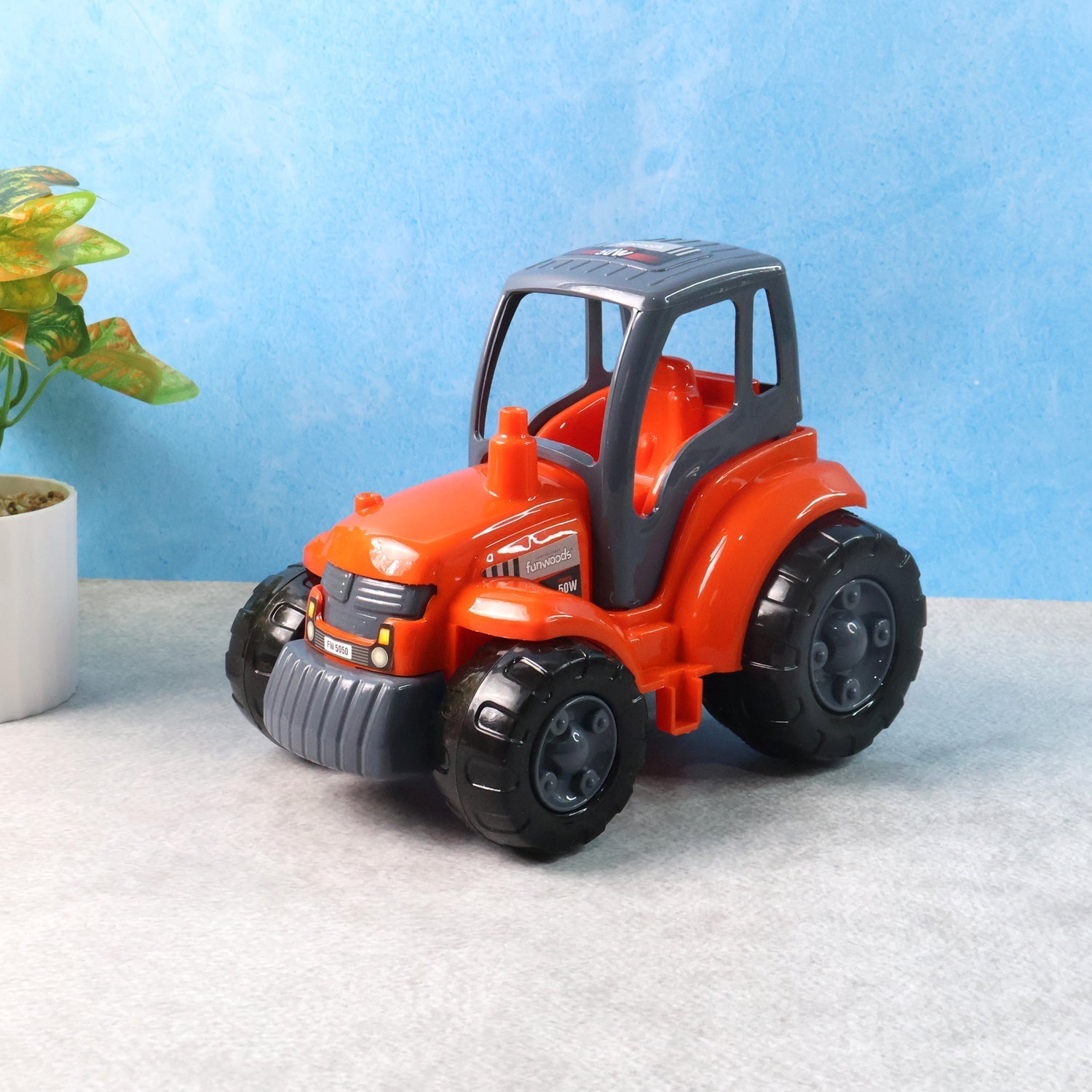 Funwoods Kids Friction Powered Tractor Toy - (1 Pc) signaturekarts