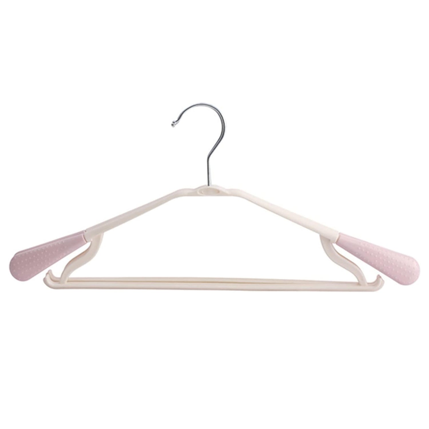 PP Cloth Hanger Set of 1 with Zinc Plated Steel Hook (1 Pc) Signaturekarts