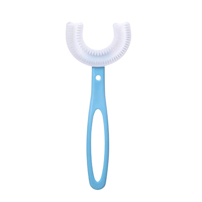 Kids U-Shaped Toothbrush - Easy Cleaning for Toddlers & Children Your Brand