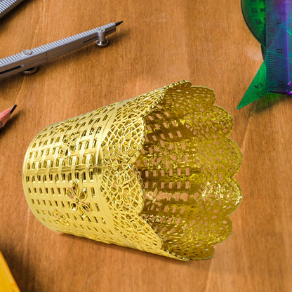Pen holder Office Desk Metal Mesh Pen Stand (1 Pc) Signature kart