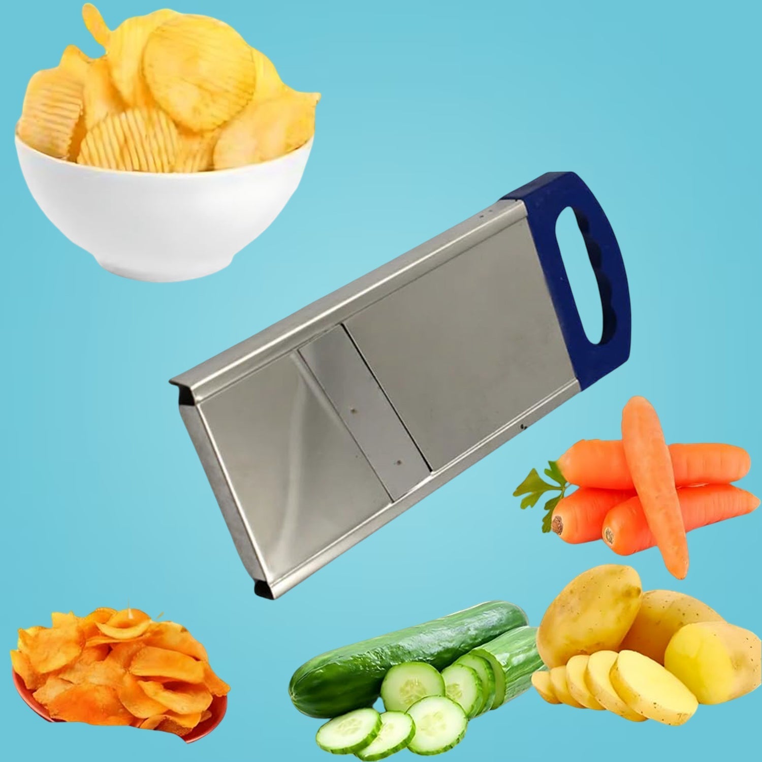 Plain Potato Slicer – Essential Kitchen Tool for Effortless Potato Cutting & Slicing Your Brand