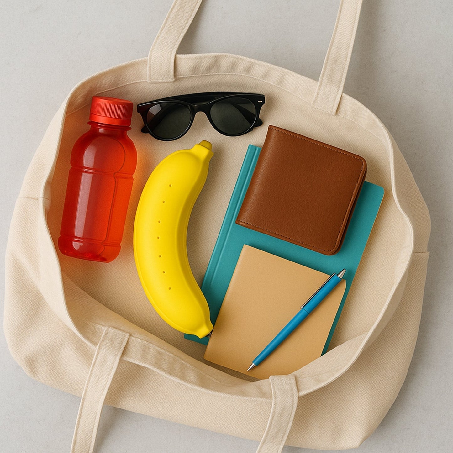 Banana Case Lunch Box Yellow Signature Kart