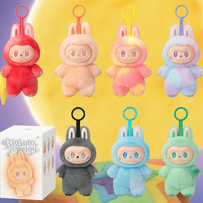 Plush Toy Cartoon Keychain with Hook Assorted Colorful Animal Design  1 Pc signaturekarts