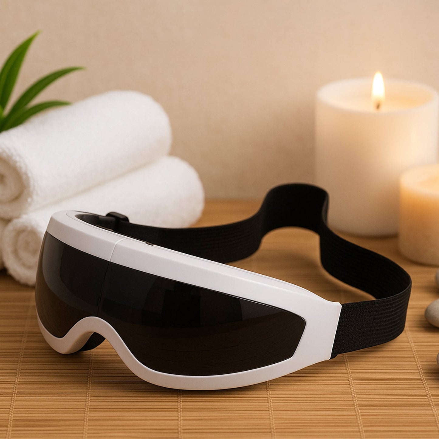 Electric Eye Massager with Adjustable Elastic Band (1 Pc) Signaturekarts