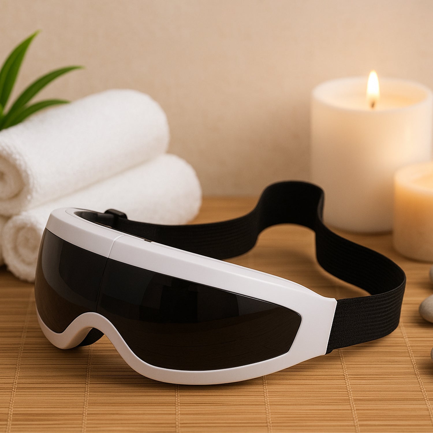 Electric Eye Massager with Adjustable Elastic Band (1 Pc) Signaturekarts