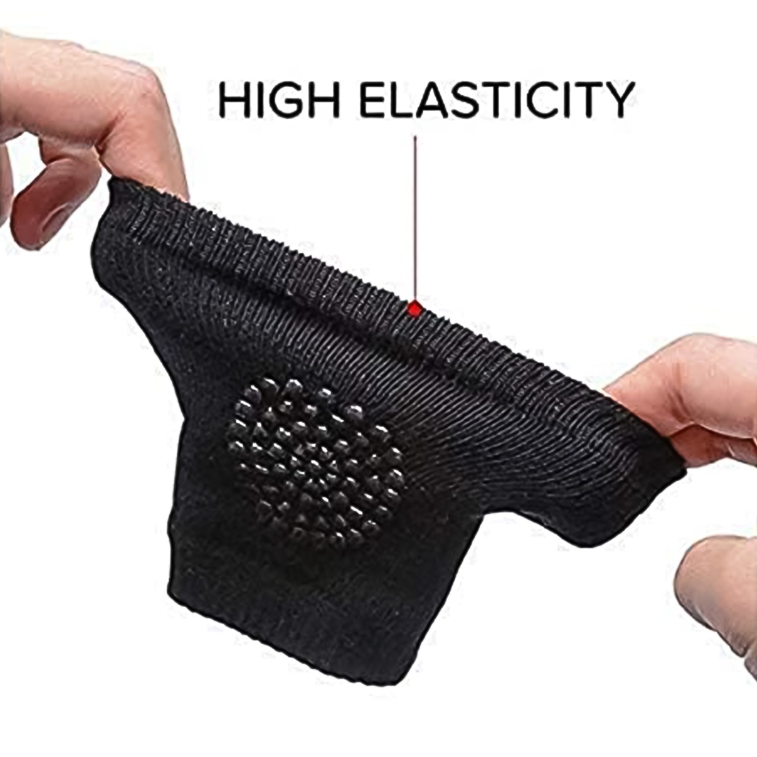 Black Toddler Wool Knit Leg Warmer (Knee Guard) Signature Kart