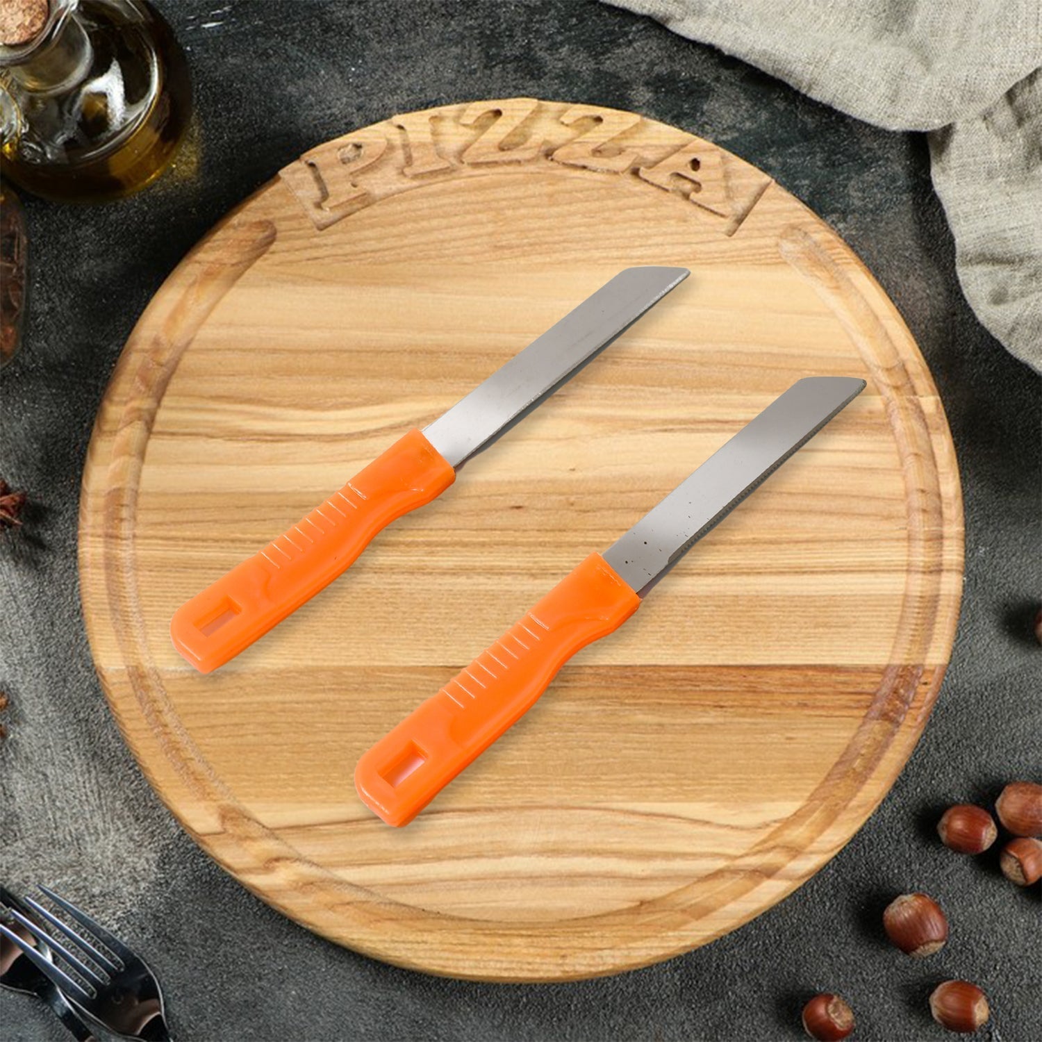 3in1 Multipurpose Stainless Steel Classic Kitchen Knife Set of 3 signaturekarts