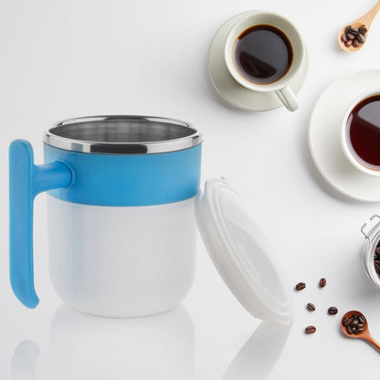Stainless Steel Insulated Coffee Tea Mug  Cup for Office Home 1 Pc signaturekarts