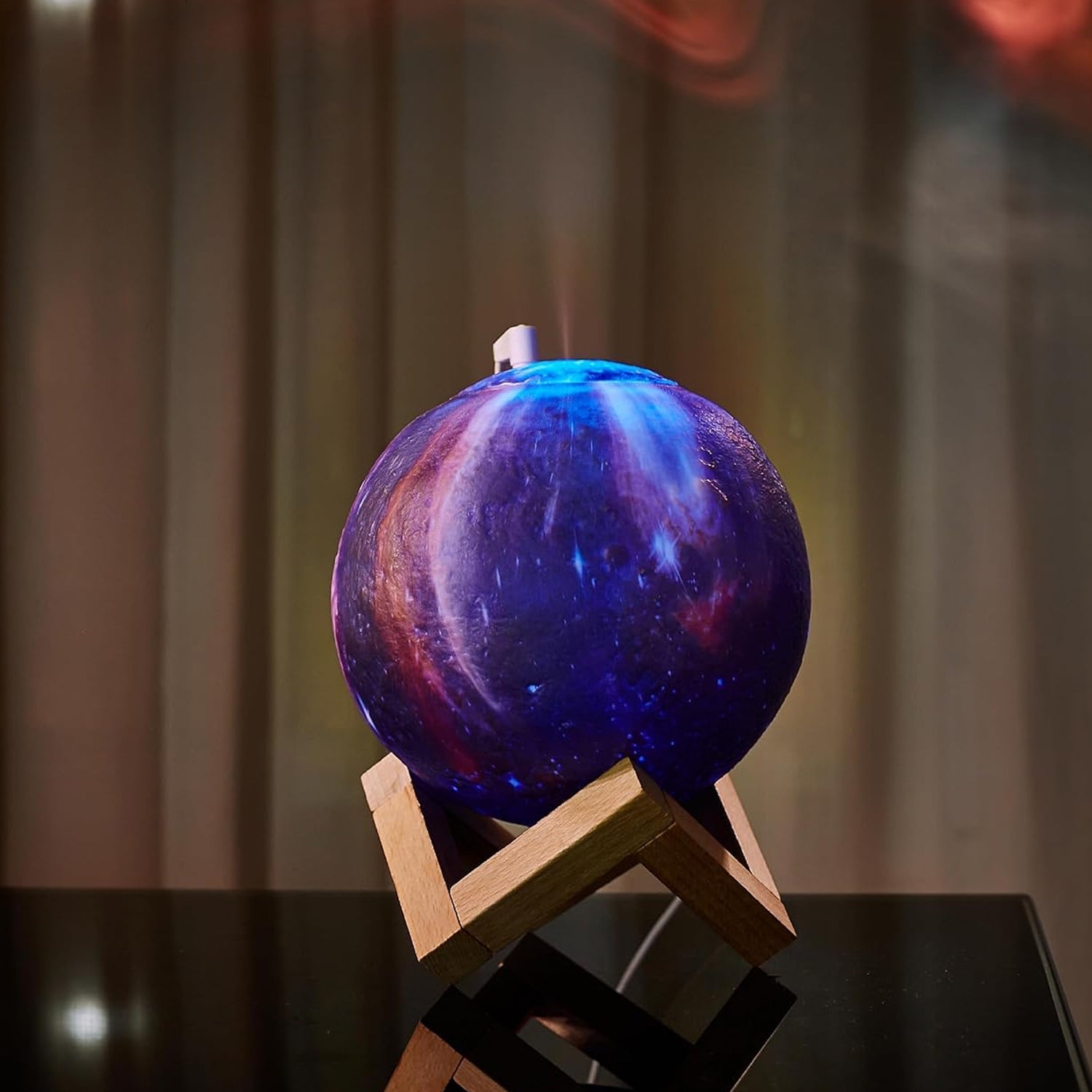 3D 2 in 1 LED Printed Moon Lamp & Aroma Diffuser (1 Pc) Signaturekarts