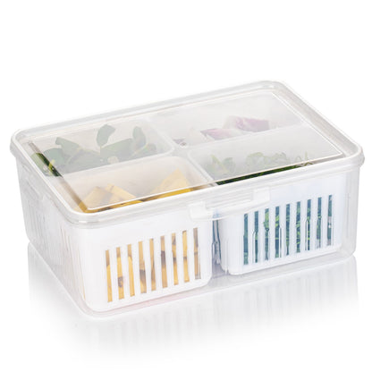 Fridge Storage Box – Freezer & Kitchen Organizer for Vegetables & Food (1 Pc) signaturekarts