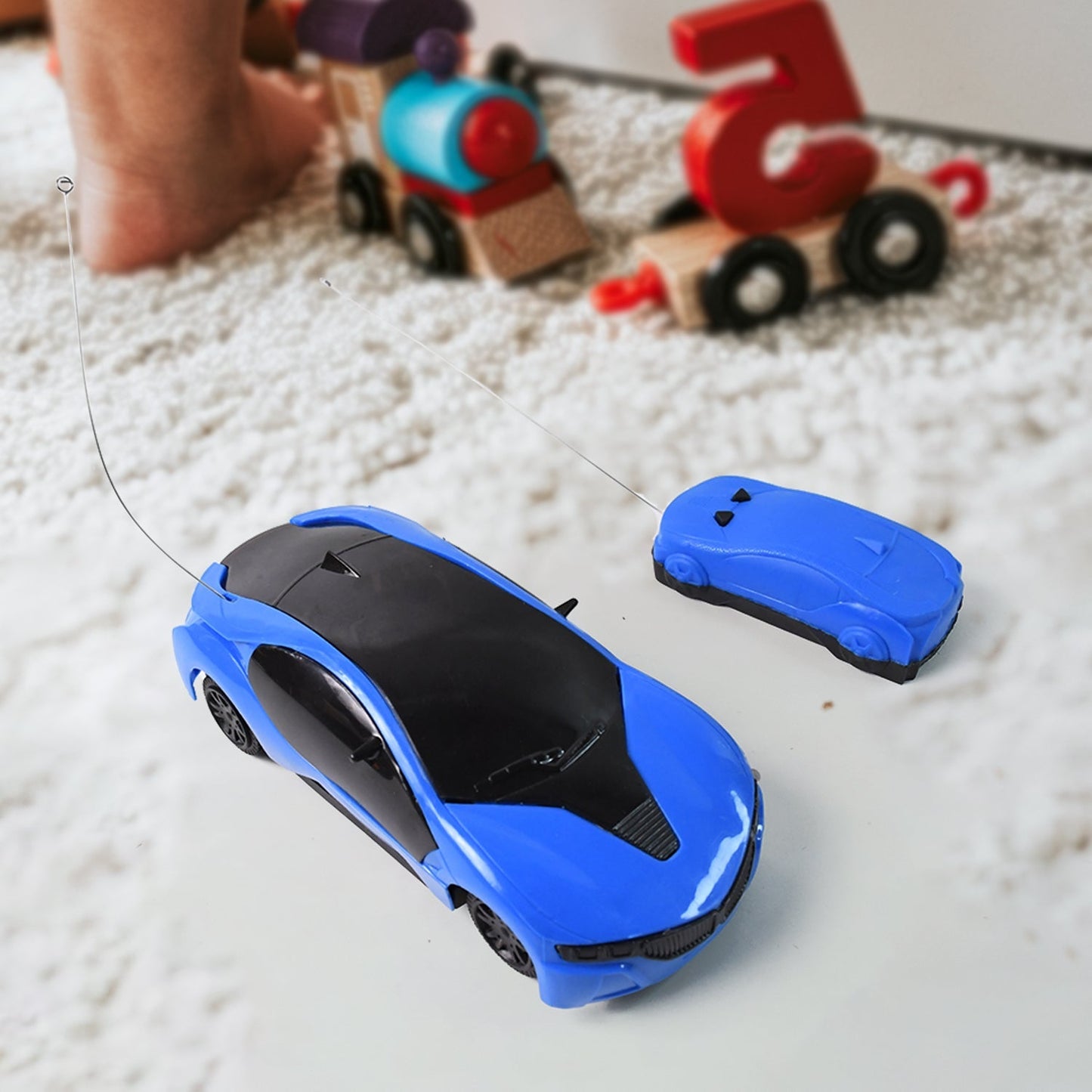Remote Control Fast Modern Racing Car 3D Light with Go Forward And Backward Your Brand