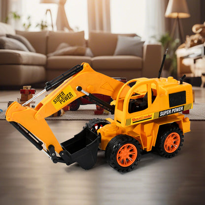 Plastic JCB Construction Toy Remote Control Super Power JCB Truck Toy for Kids 1 Set signaturekarts