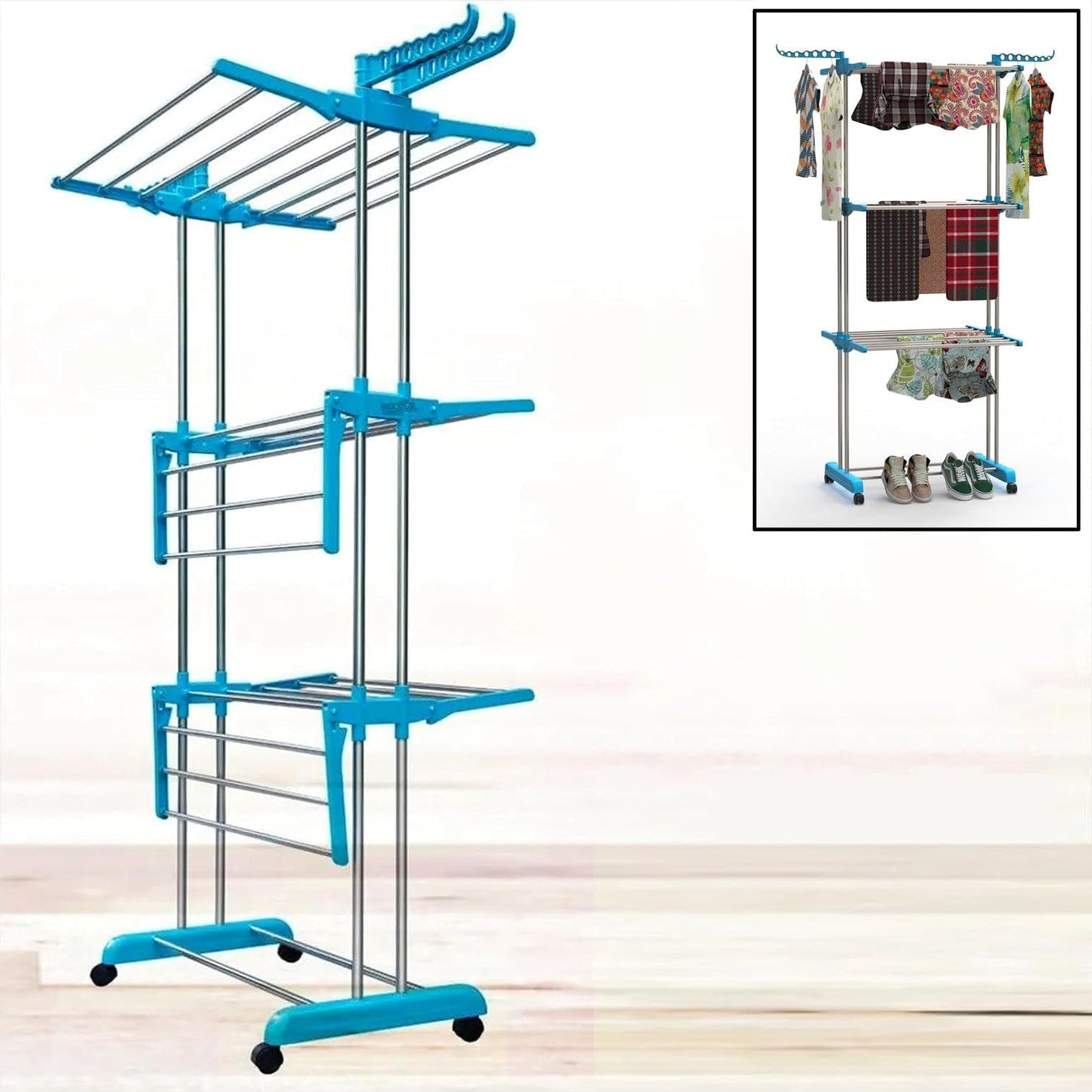 Stainless Steel Cloth Drying Stand Your Brand