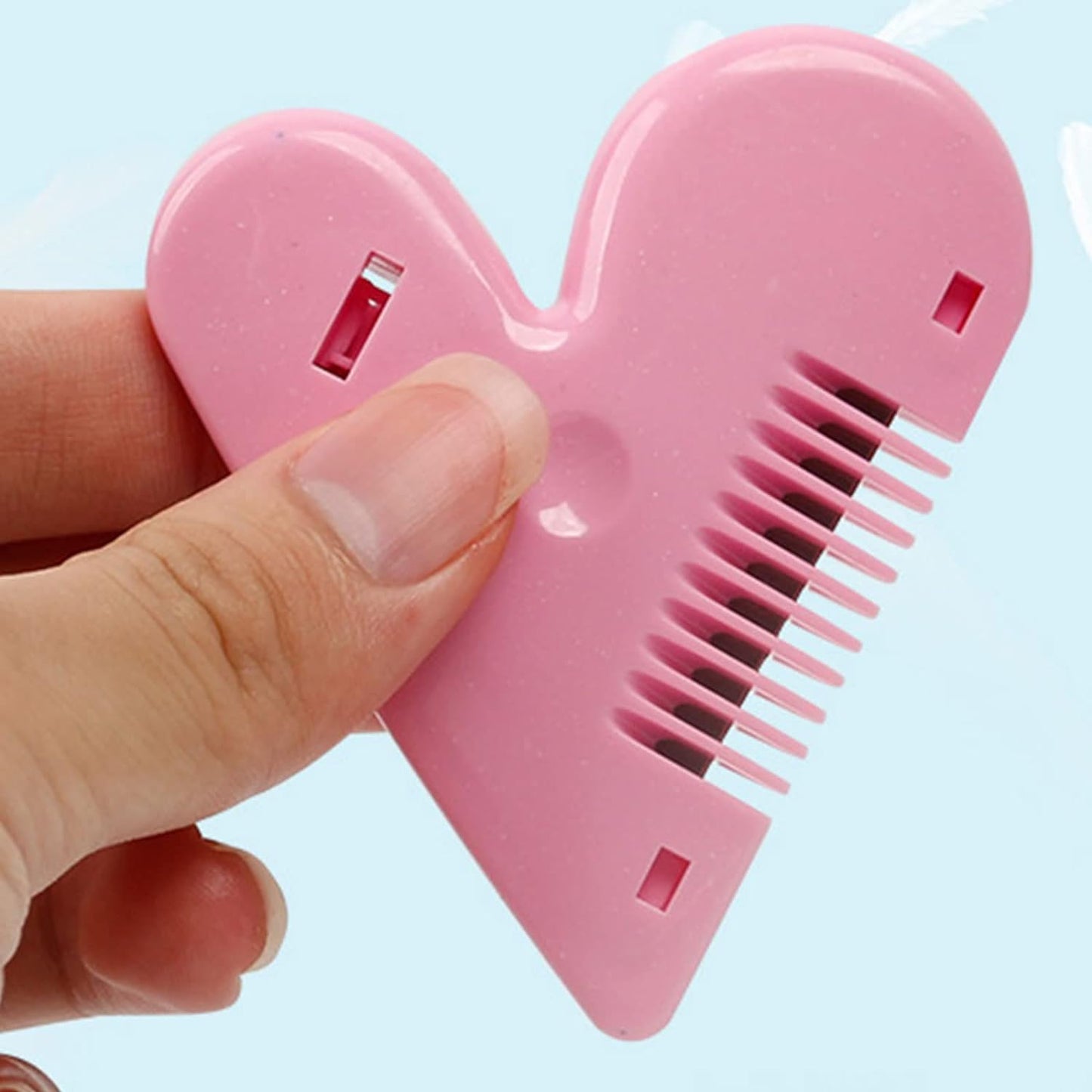 Heart Shape Baby Hair Scissors - Lightweight Stainless Steel Thinning Shears signaturekarts