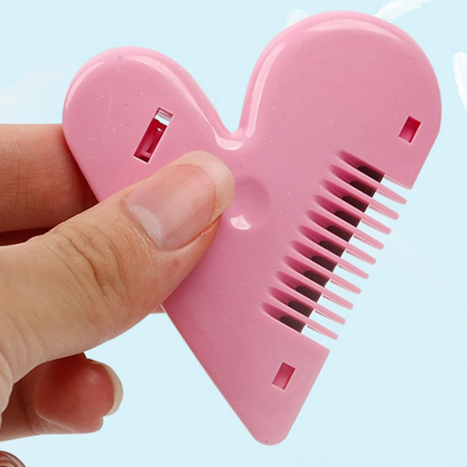 Heart Shape Baby Hair Scissors - Lightweight Stainless Steel Thinning Shears signaturekarts